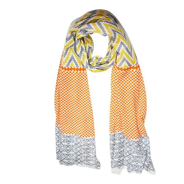 Sahara- Ikat Print Scarf