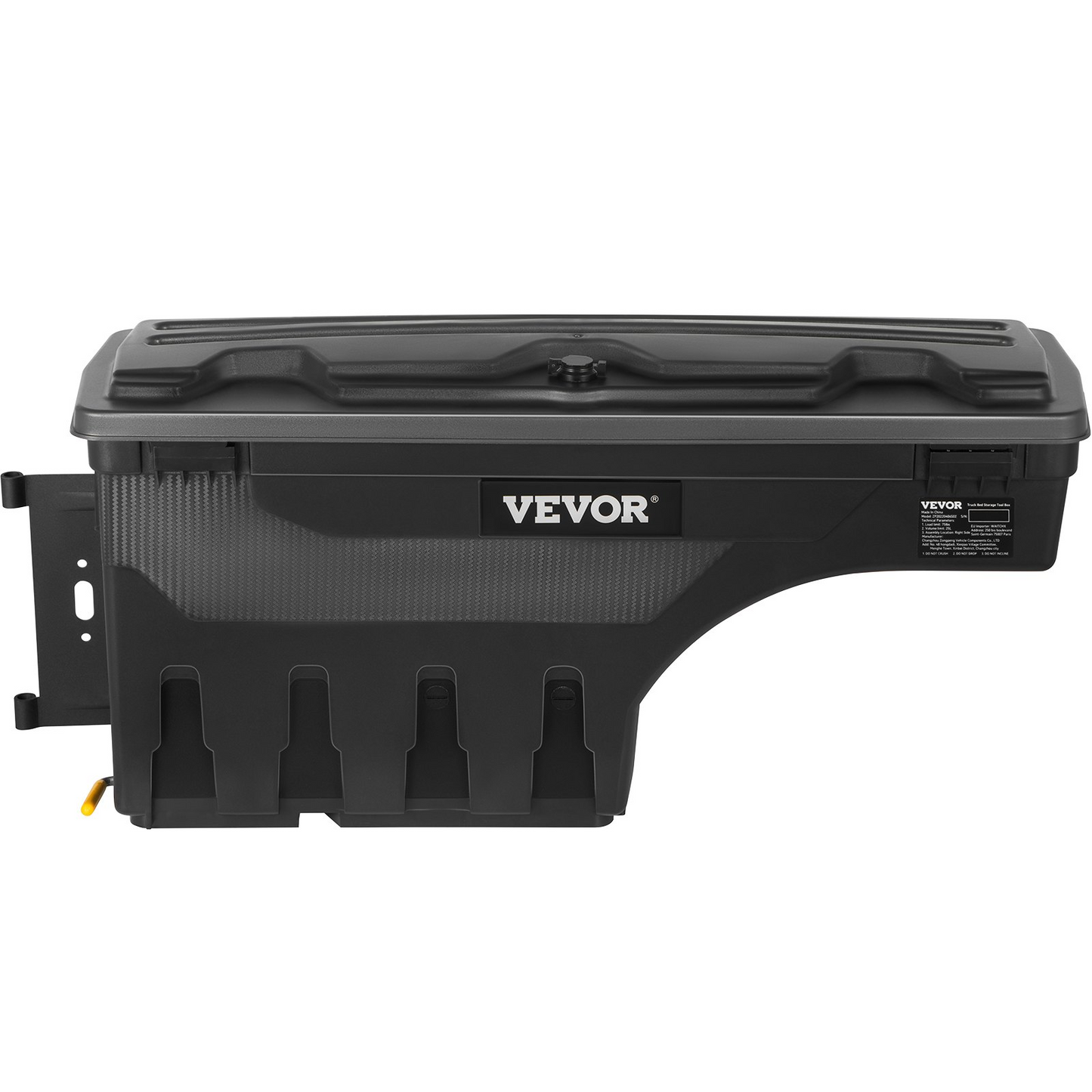 VEVOR Truck Bed Storage Box | Fits 2015-2020 Ford F150 | Waterproof | Lockable Lid