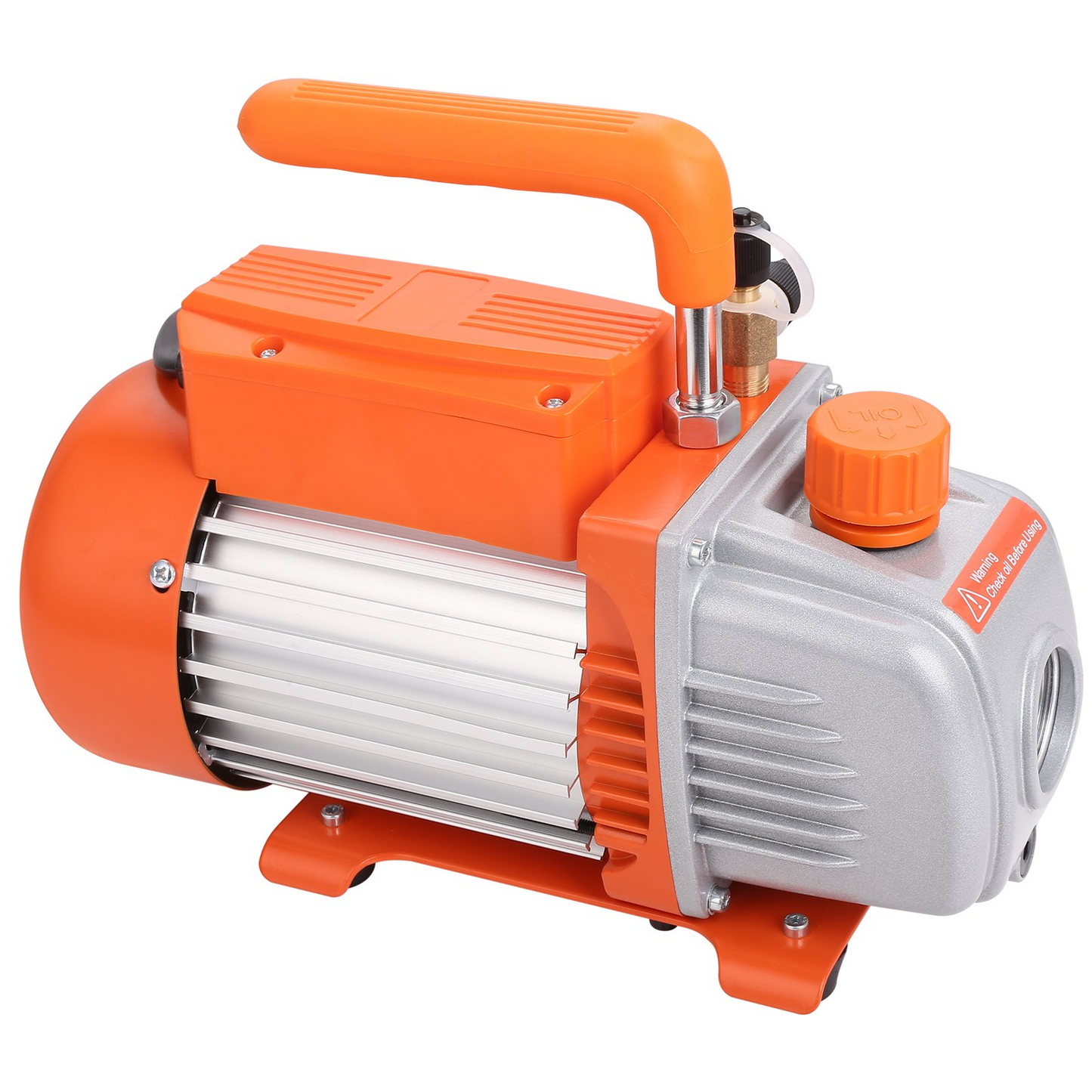 VEVOR 1/5 HP Single Stage Vacuum Pump, 3.5 CFM, 120V AC Air Conditioning Conditioner Vacuum Pump