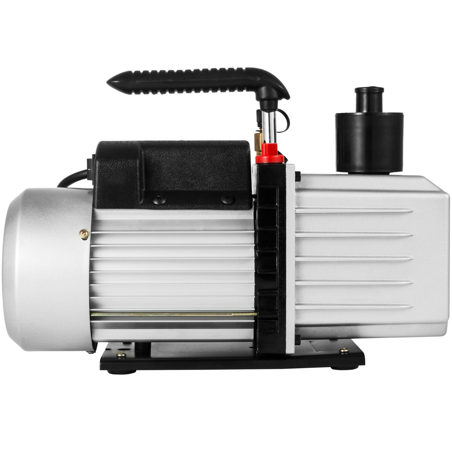 8CFM Two-Stage Rotary Vane Professional Vacuum Pump (15Micron, 1HP, 1/4"flare 3/8 SAE 1/2"ACME inlet)