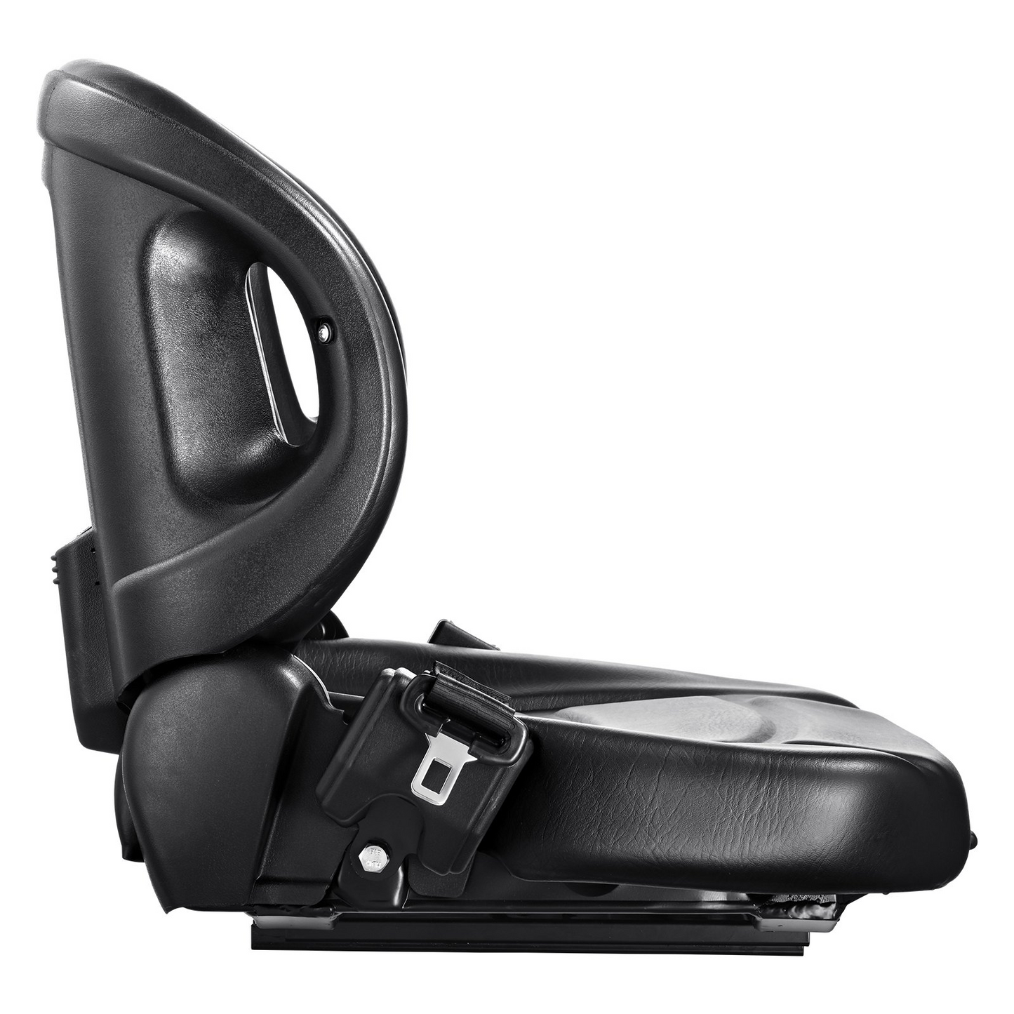 VEVOR Universal Forklift Seat | Adjustable Angle Back | Micro Switch and Seatbelt