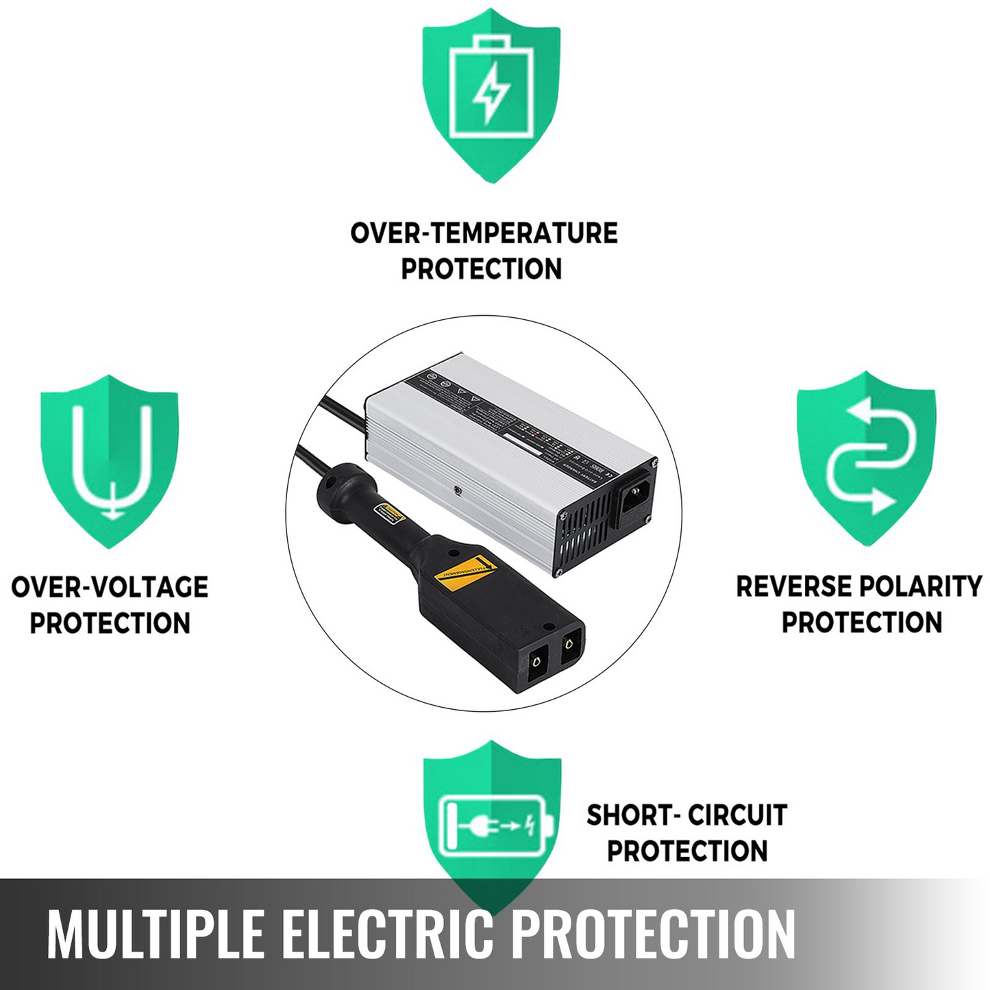 36v 5a Golf Cart Battery Charger For Club Car Yamaha "d" Style