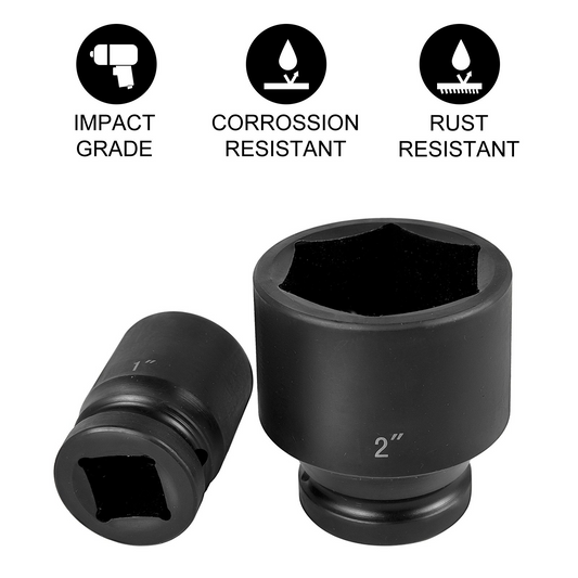 VEVOR Impact Socket Set 3/4 Inches - 29 Piece 6-Point Sockets