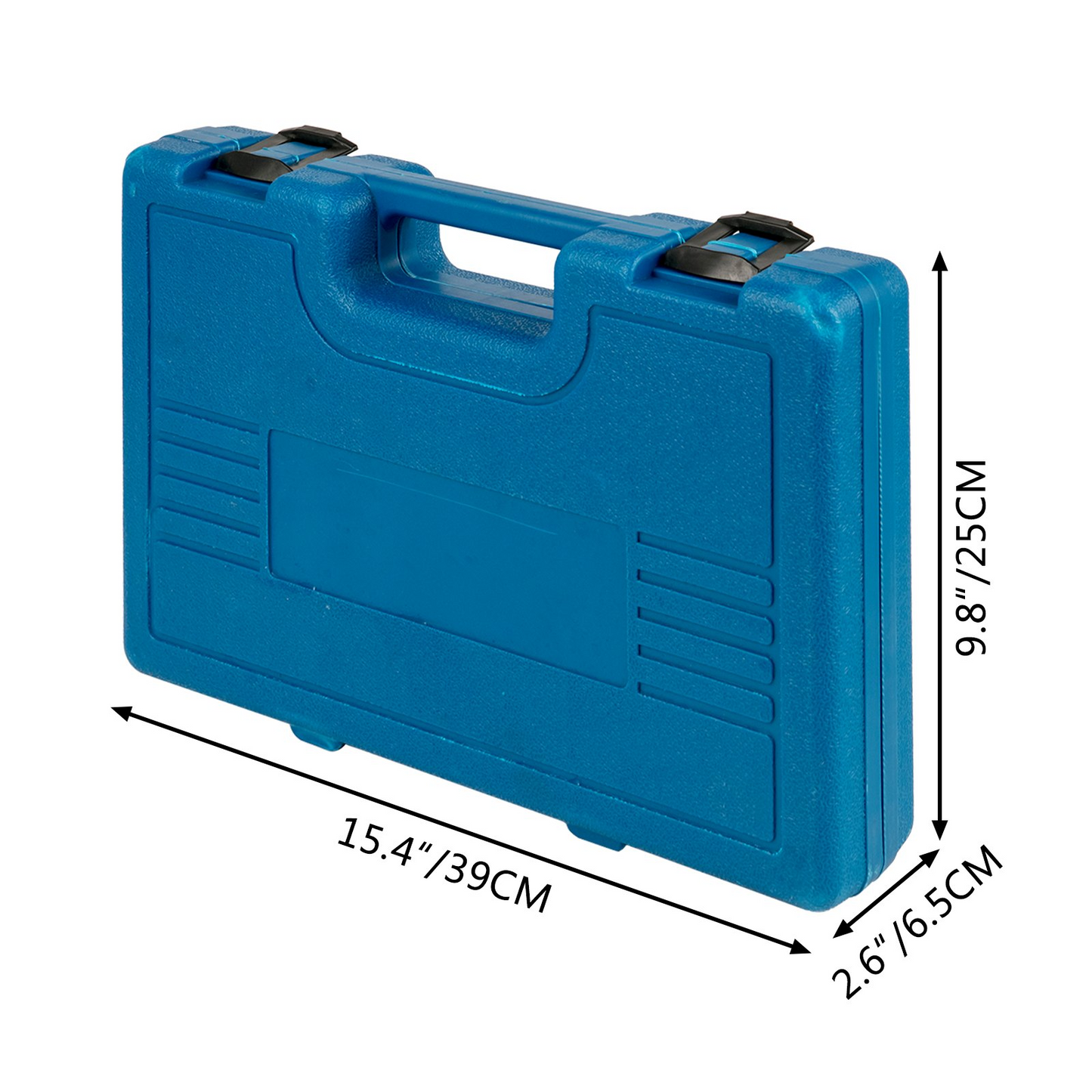 VEVOR Impact Socket Set 1/2 Inches 19 Piece Impact Sockets, Deep Socket, 6-Point Sockets, Rugged Construction, Cr-V, 1/2 Inches Drive Socket Set Impact 3/8 inch - 1-1/2 inch, with a Storage Cage