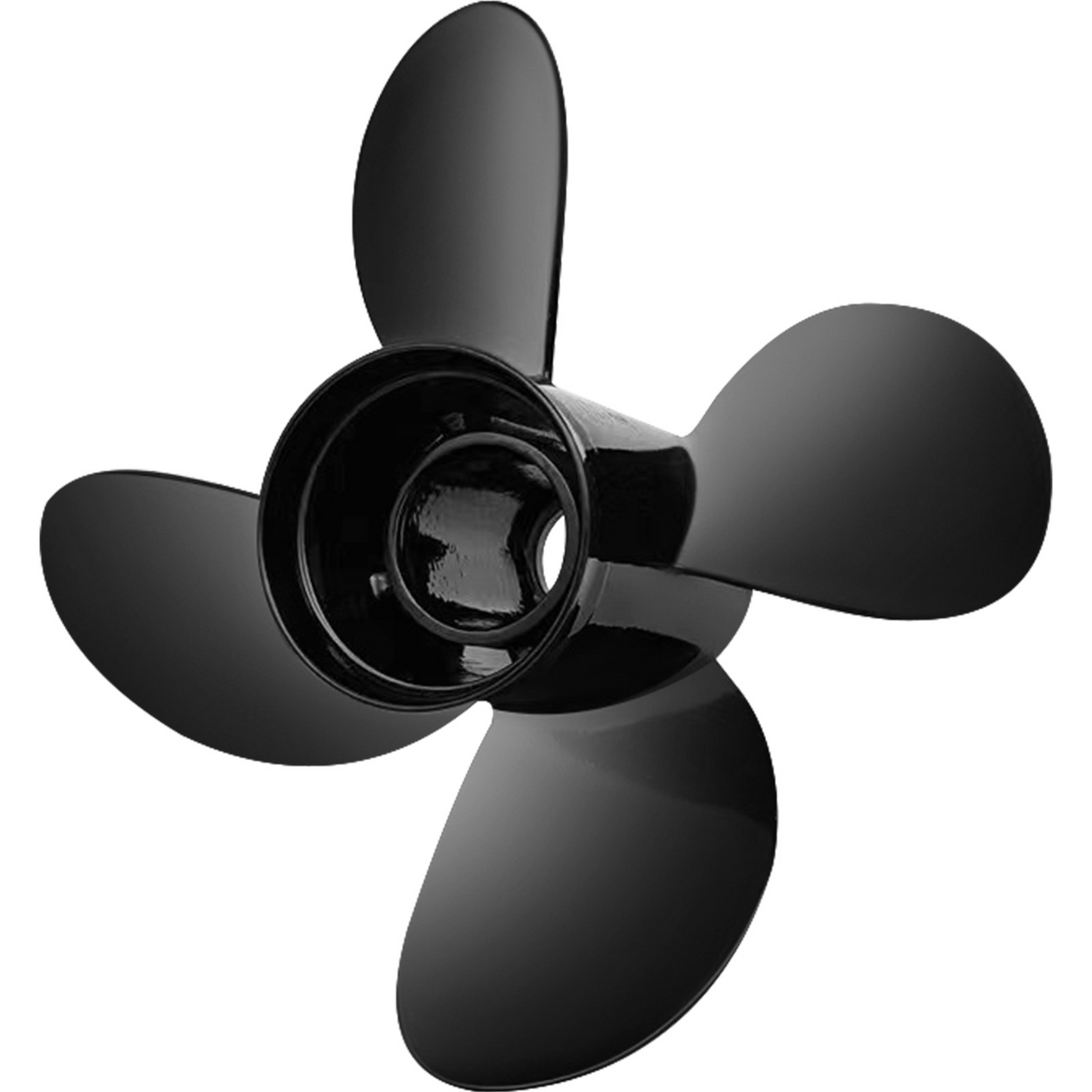 VEVOR Outboard Propeller, Replace for OEM 48-8M0084495, 4 Blades 14" x 19" Aluminium Boat Propeller