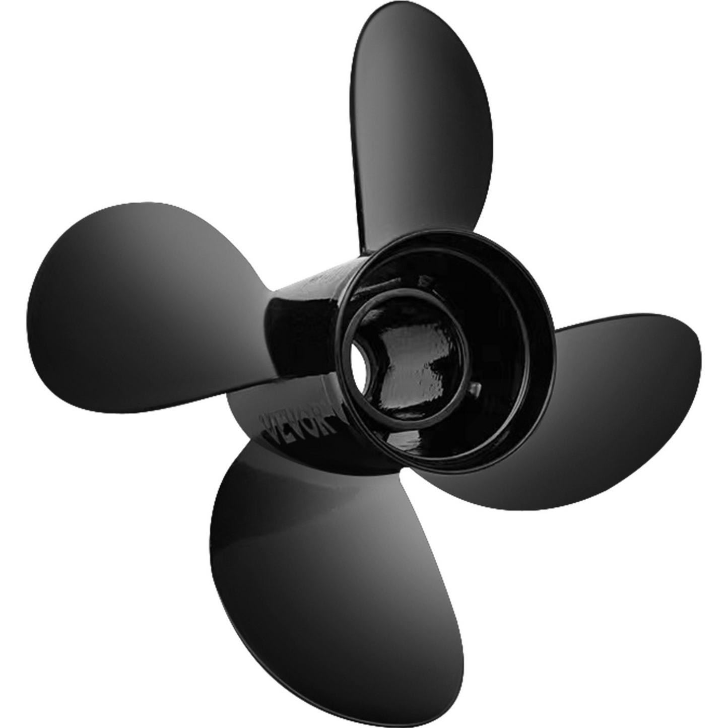 VEVOR Outboard Propeller, Replace for OEM 48-8M0084495, 4 Blades 14" x 19" Aluminium Boat Propeller