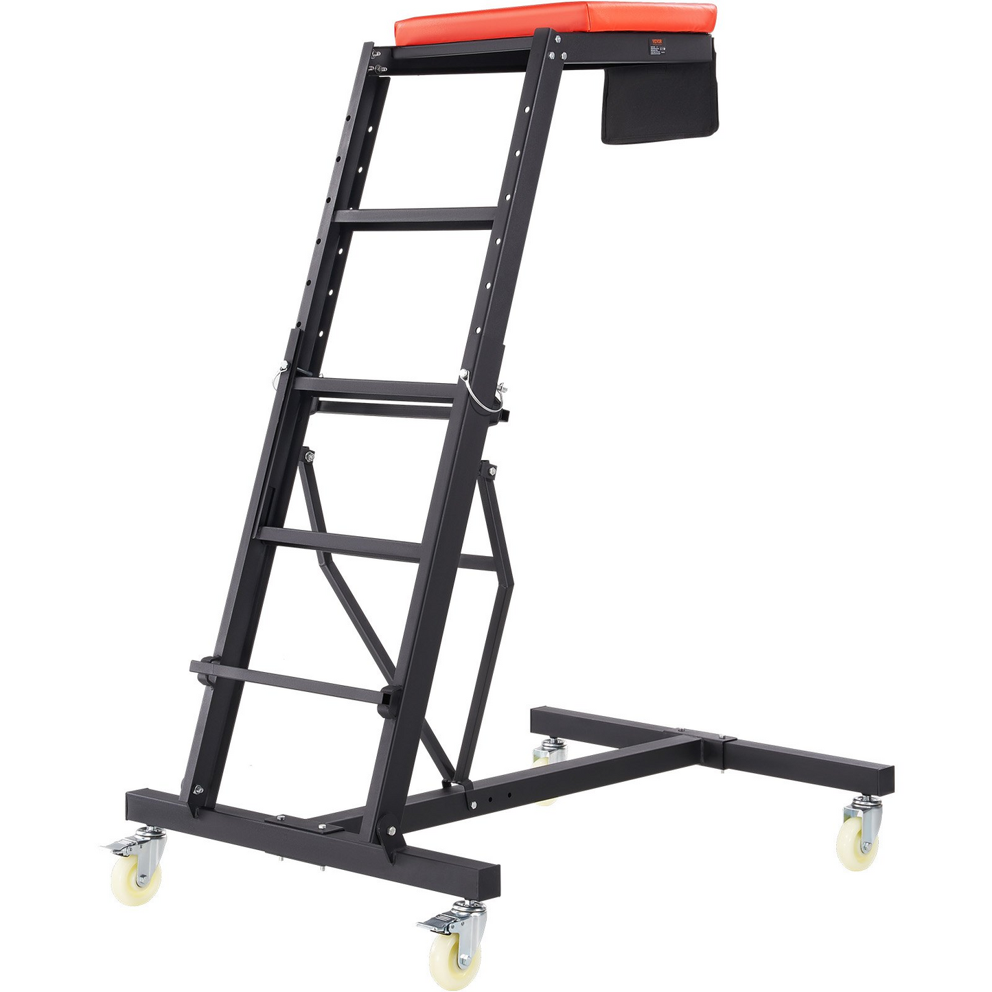 VEVOR Automotive Topside Creeper | Adjustable Height 49.6" to 75.6" | 400 LBS Capacity | High Creeper with 4 Swivel Caster Wheels