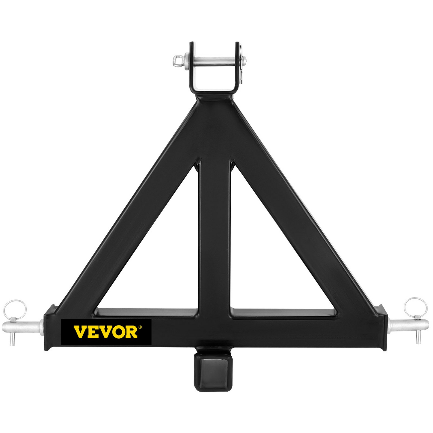 VEVOR 3 Point Trailer Hitch Heavy Duty 2In Receiver Hitch Category 1 33In Hitch Attachments Tow Hitch Drawbar Adapter Black (Heavy Duty Trailer Hitch)