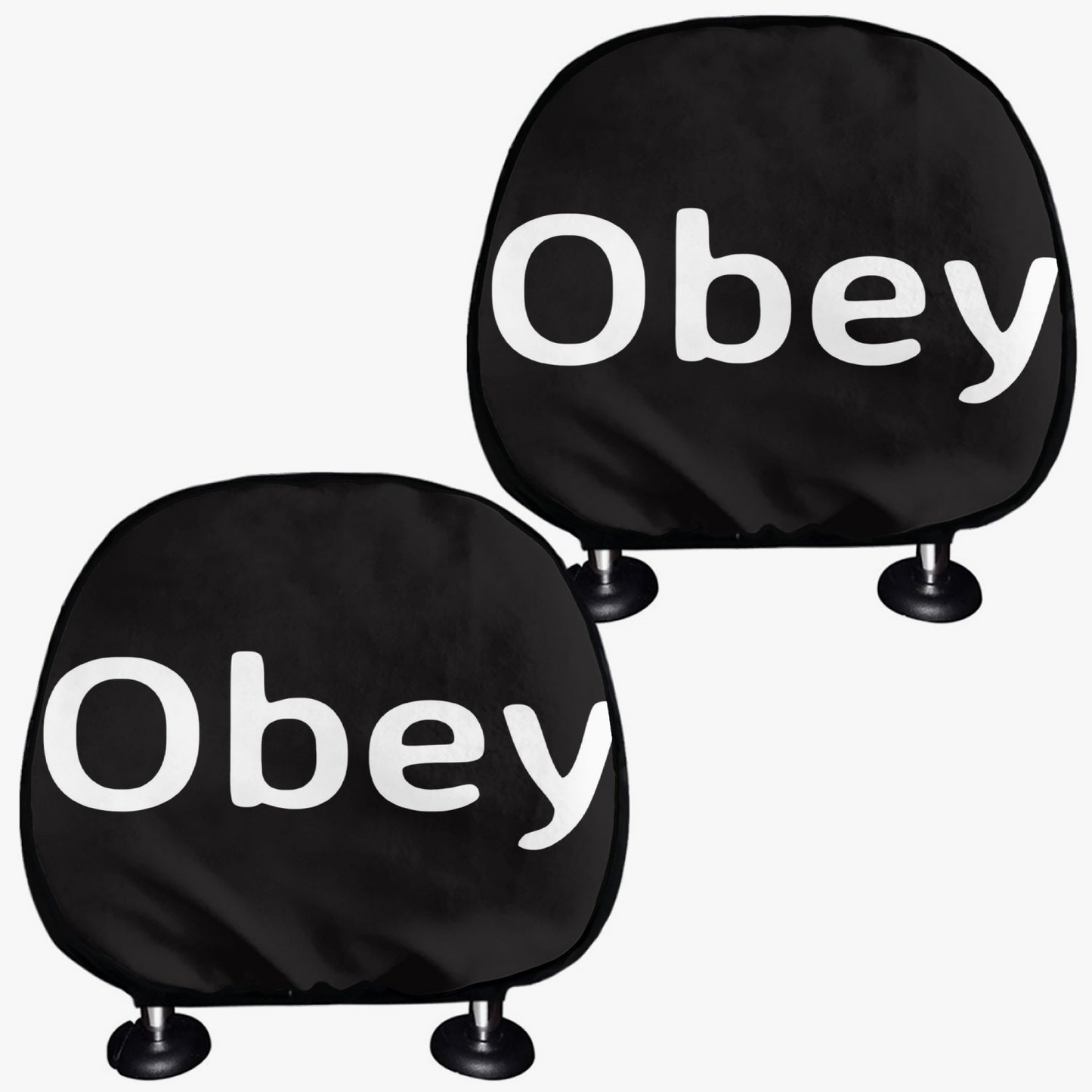 Car Headrest Covers - 2Pcs - Obey