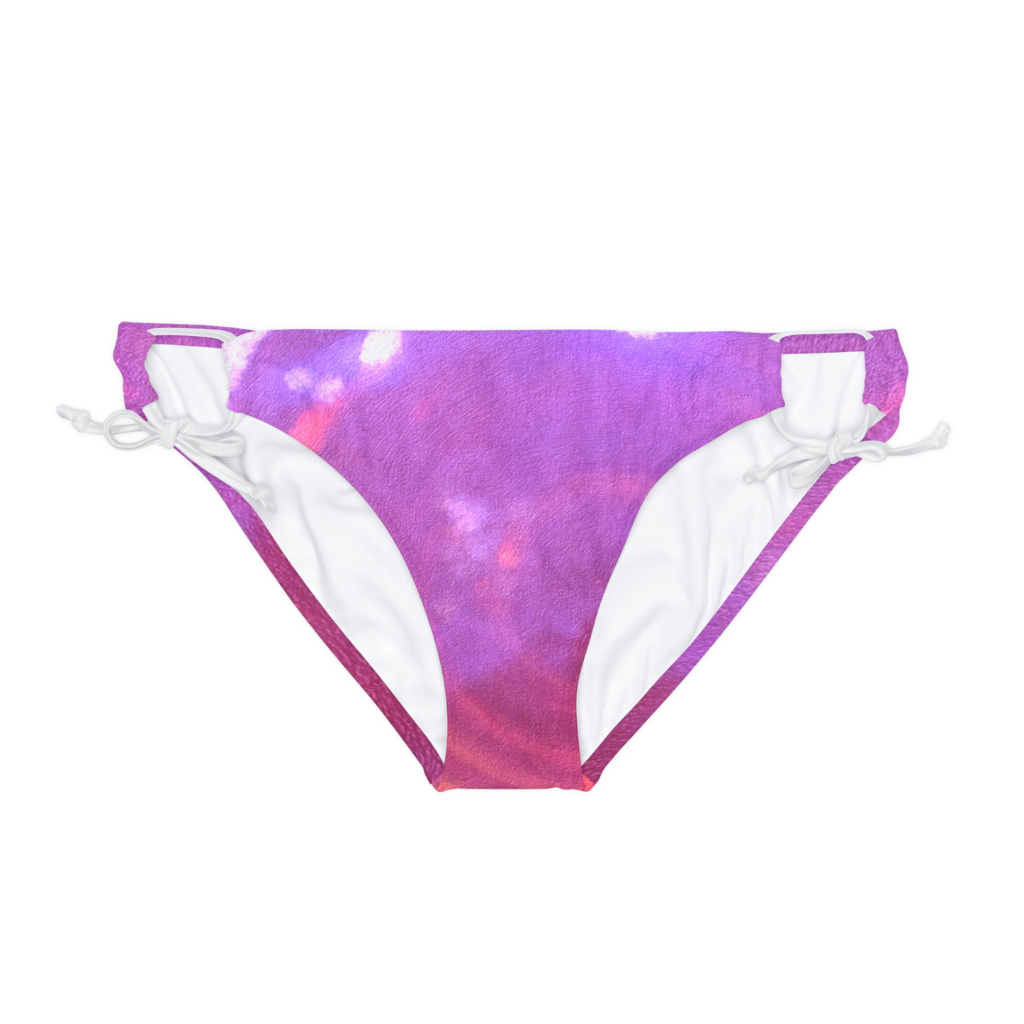 Pink - Loop Tie Side Bikini Bottom