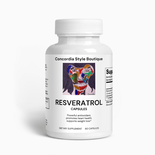 Resveratrol 50% 600 mg - fashion finesse accessories