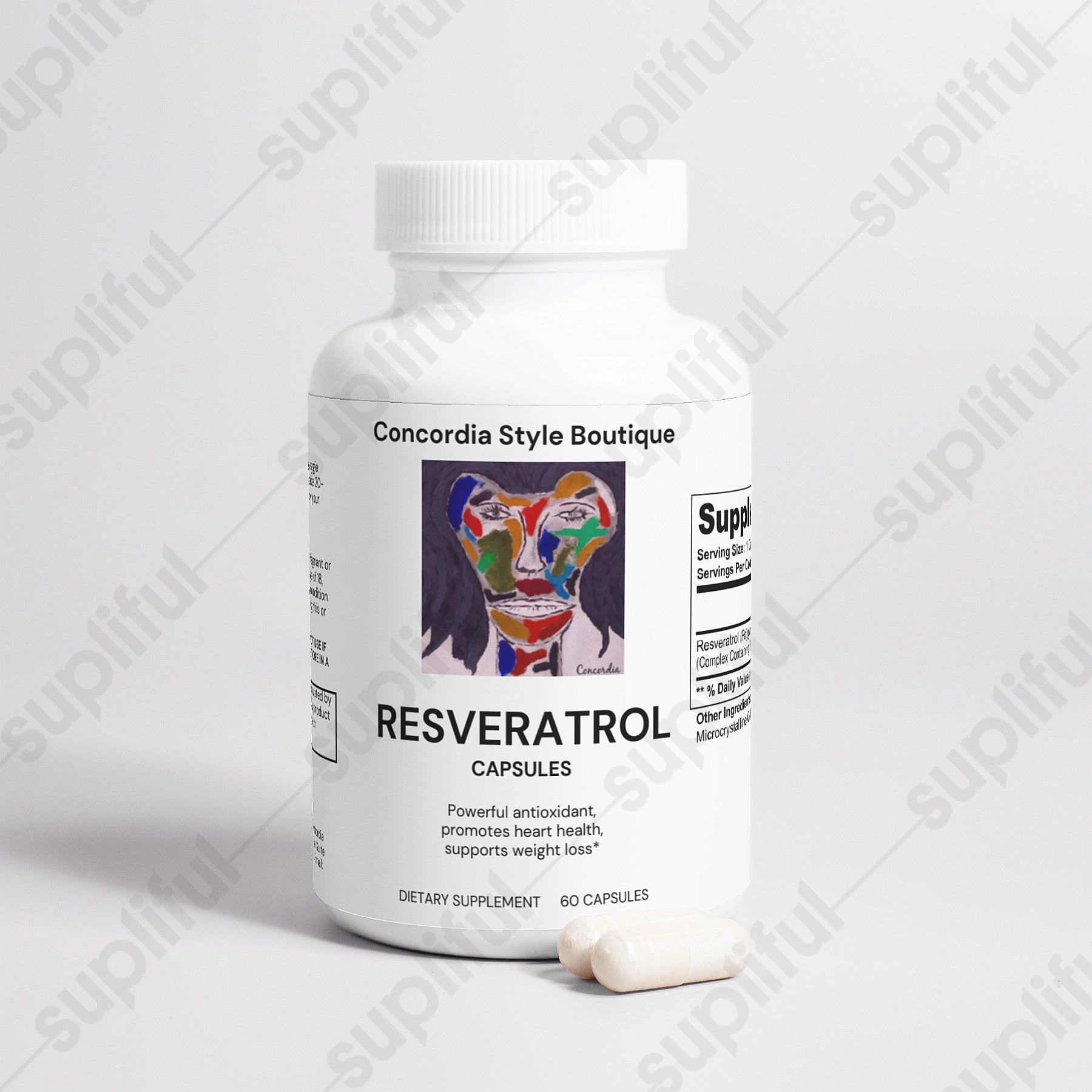 Resveratrol 50% 600 mg - fashion finesse accessories