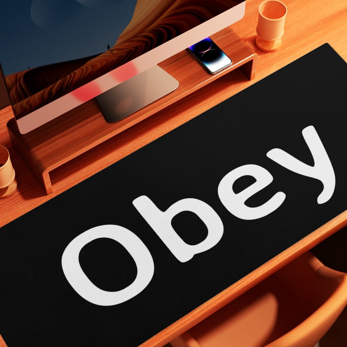 Premium Gaming Mouse Pad (Thickness 3MM/4MM) - Obey