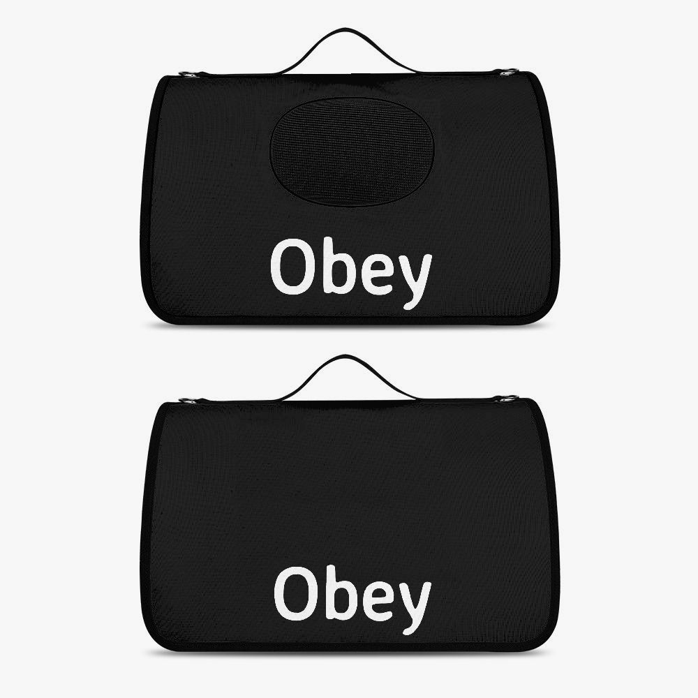 Pet Carrier Bag - Obey - Convenient and Comfortable Pet Transportation