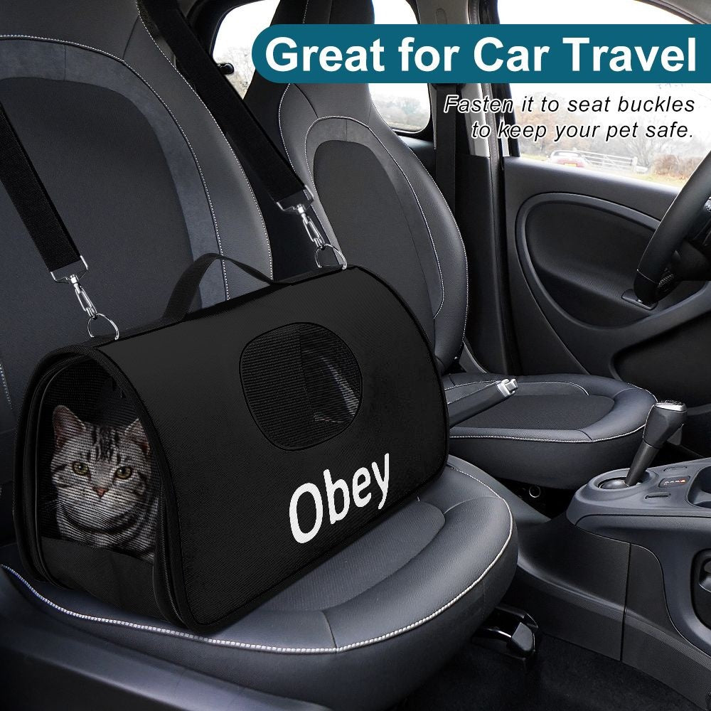 Pet Carrier Bag - Obey - Convenient and Comfortable Pet Transportation