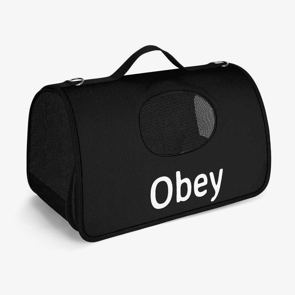 Pet Carrier Bag - Obey - Convenient and Comfortable Pet Transportation