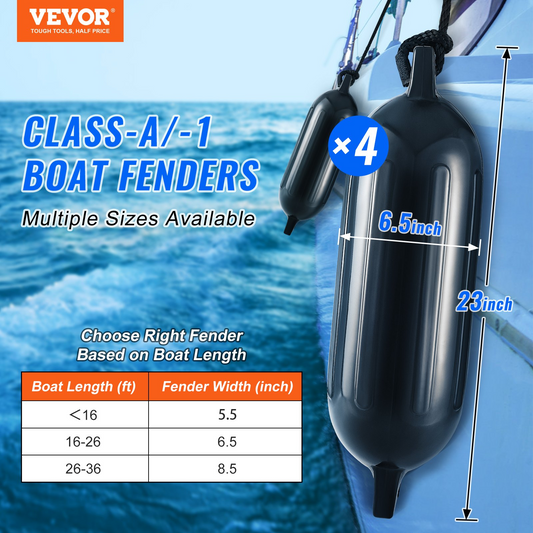 VEVOR Boat Fenders - Protect Your Boat During Docking