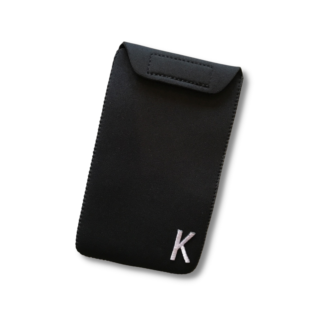 PortaPocket XL Pocket with Initial ~ fits almost any smartphone - fashion finesse accessories