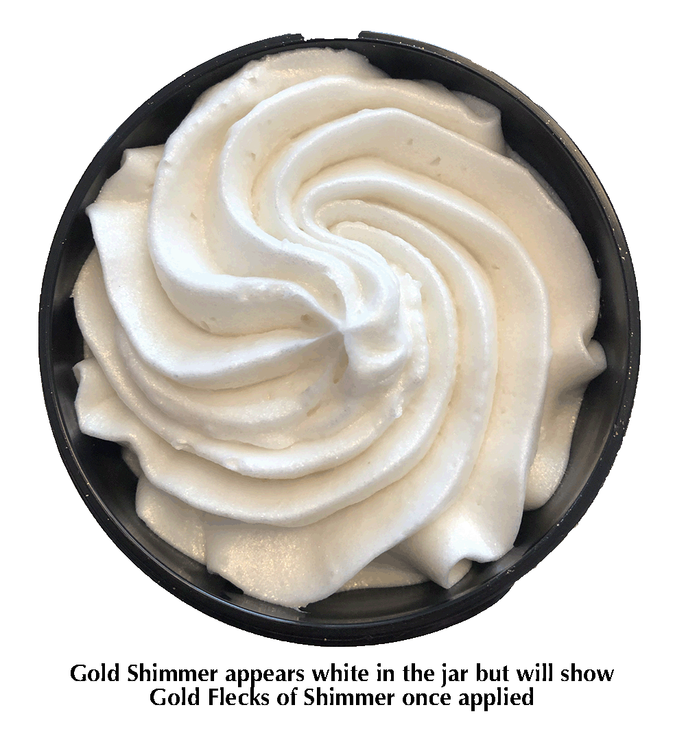 Organic Shimmering Whipped Body Butter 2 oz. Travel Size - fashion finesse accessories