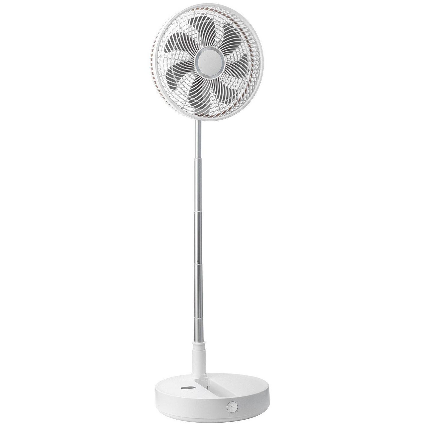 VEVOR 12 Inch Foldable Oscillating Standing Fan with Remote Control, 4 Speed Adjustable Portable Desk Quiet Fan, 7200mah Rechargeable USB Small Fan, Folded Rotating Floor Fan for Bedroom Office Travel