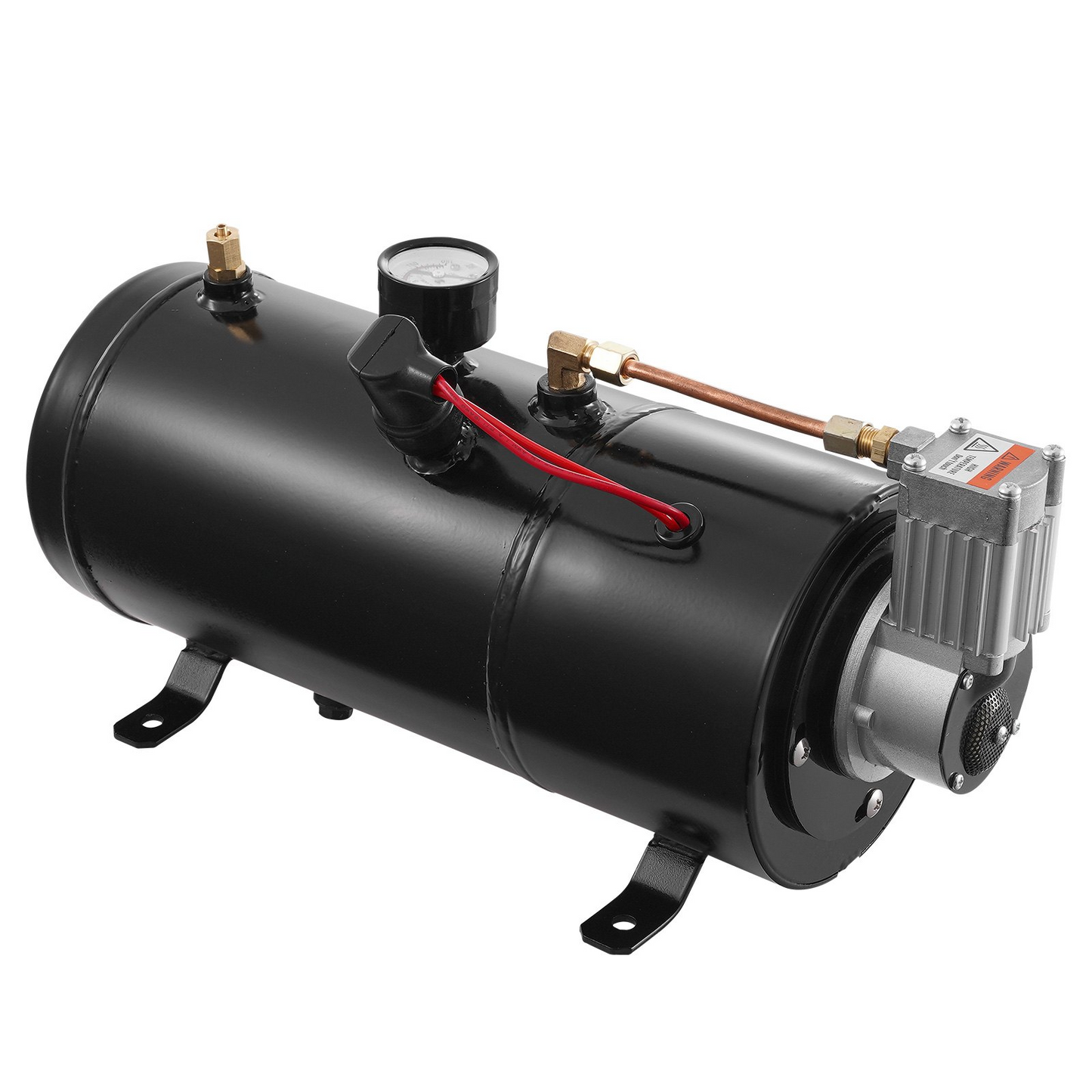 VEVOR 12V Air Compressor with Tank 0.8 Gallon/3 L | Train Horn Air Compressor