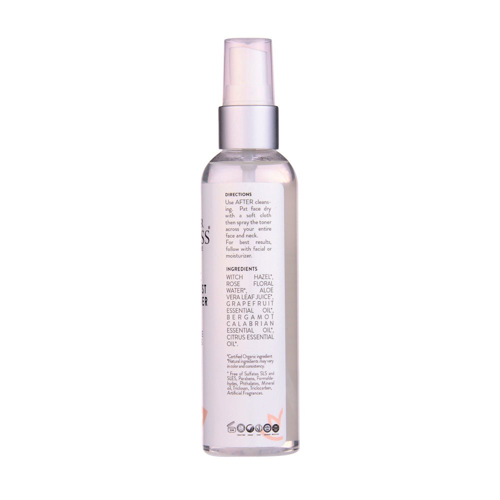 Organic Rose Water Citrus Twist Facial Toner - fashion finesse accessories