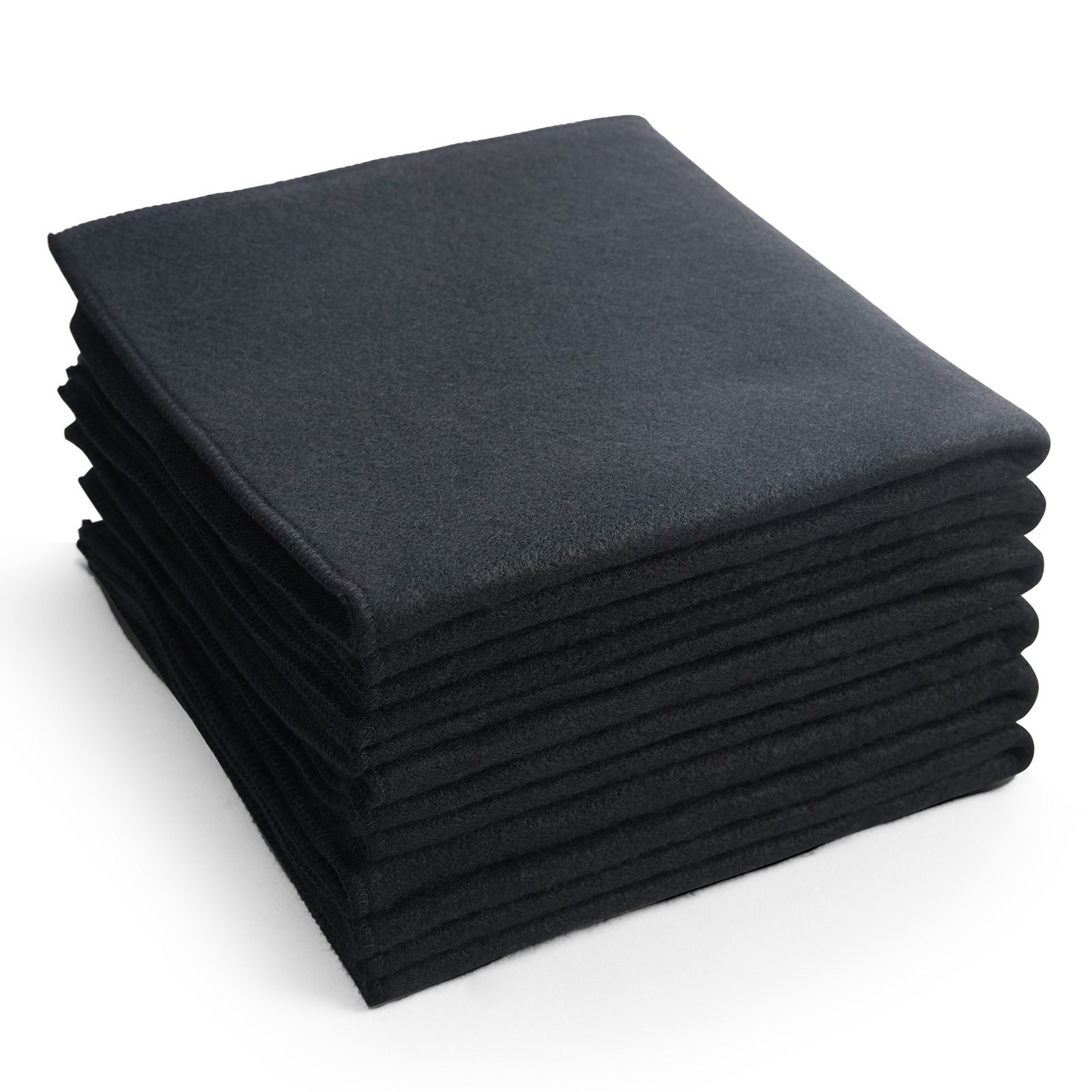 VEVOR Carbon Felt Welding Blanket 6 Pack, 21" x 20" Flame Retardant Welding Blankets, Up To 1800°F Heat Resistant Blanket Set, Cuttable Carbon Fiber Fire Retardant Insulation Welding Mat Pad