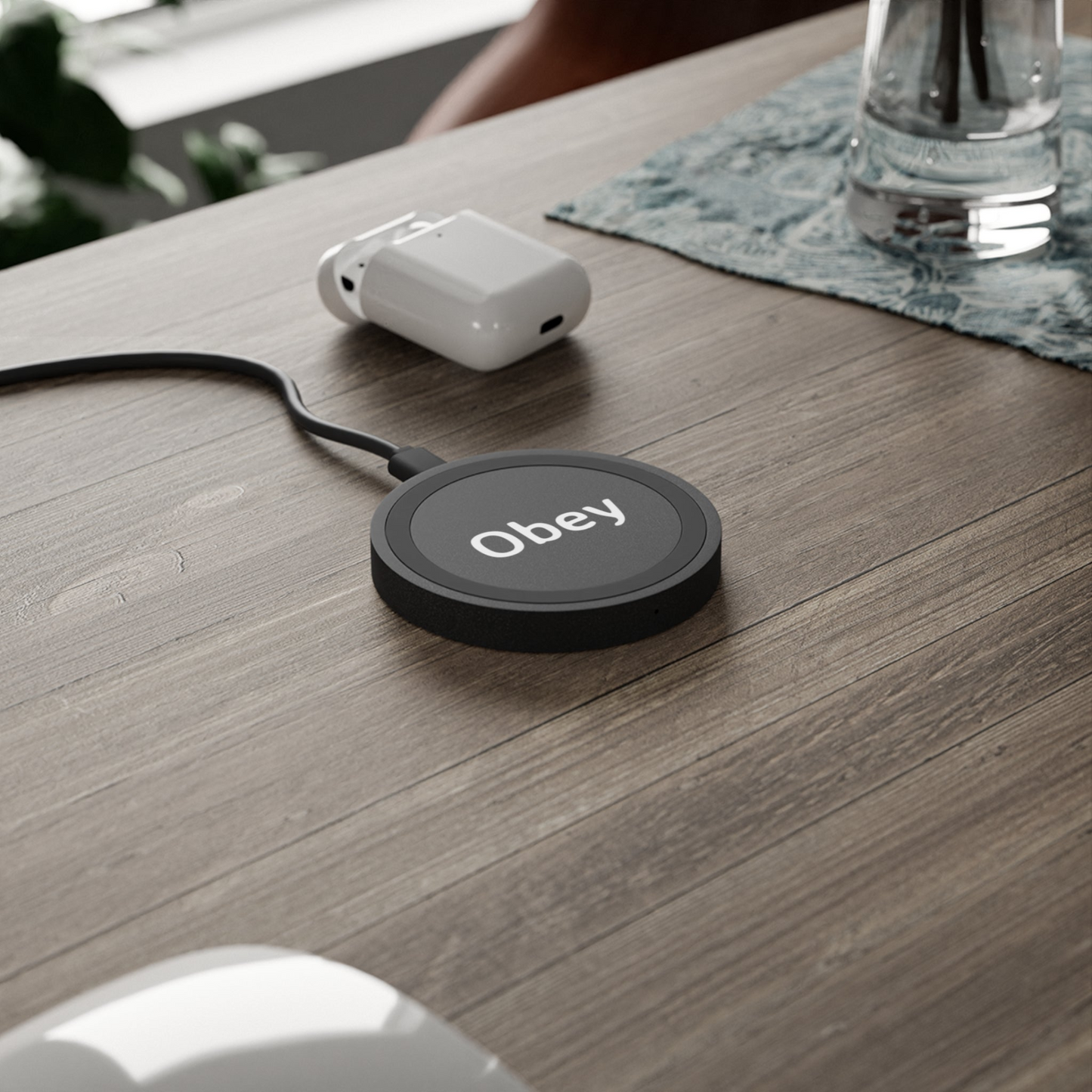 Quake Wireless Charging Pad - Obey | Fast and Convenient Charging