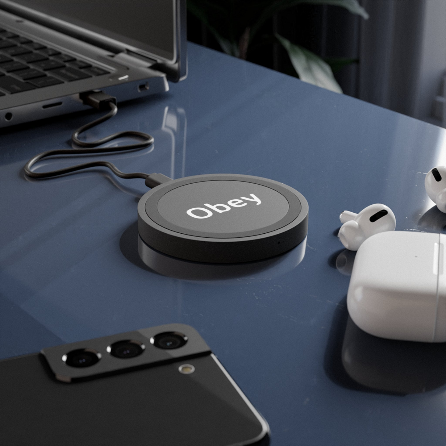 Quake Wireless Charging Pad - Obey | Fast and Convenient Charging