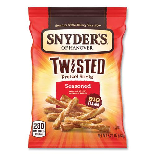 Pretzels, Seasoned, 2.25 oz Bag, 36/Carton