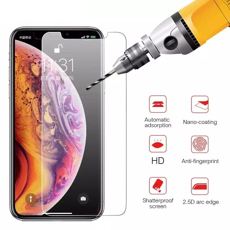 3x Screen Protector Tempered Glass for iPhone XR & iPhone 11 (6.1 inch) Display