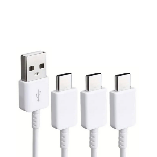 3-PACK 6FT Type C Cable Cord - Fast Charging and Data Syncing