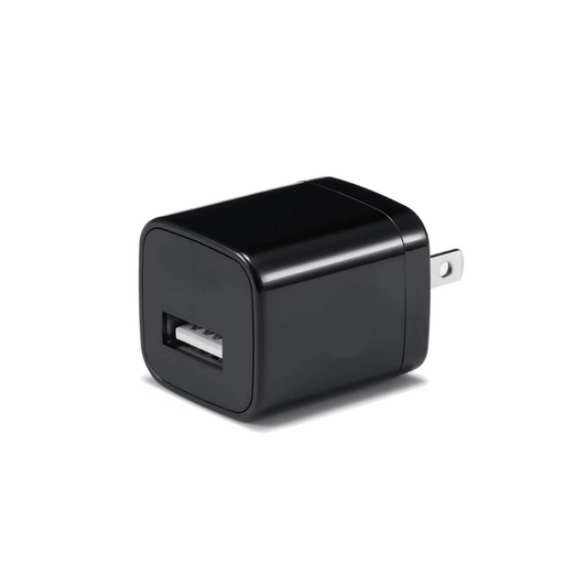 1PC Black USB Wall Charger - High Quality, Portable, and Compact