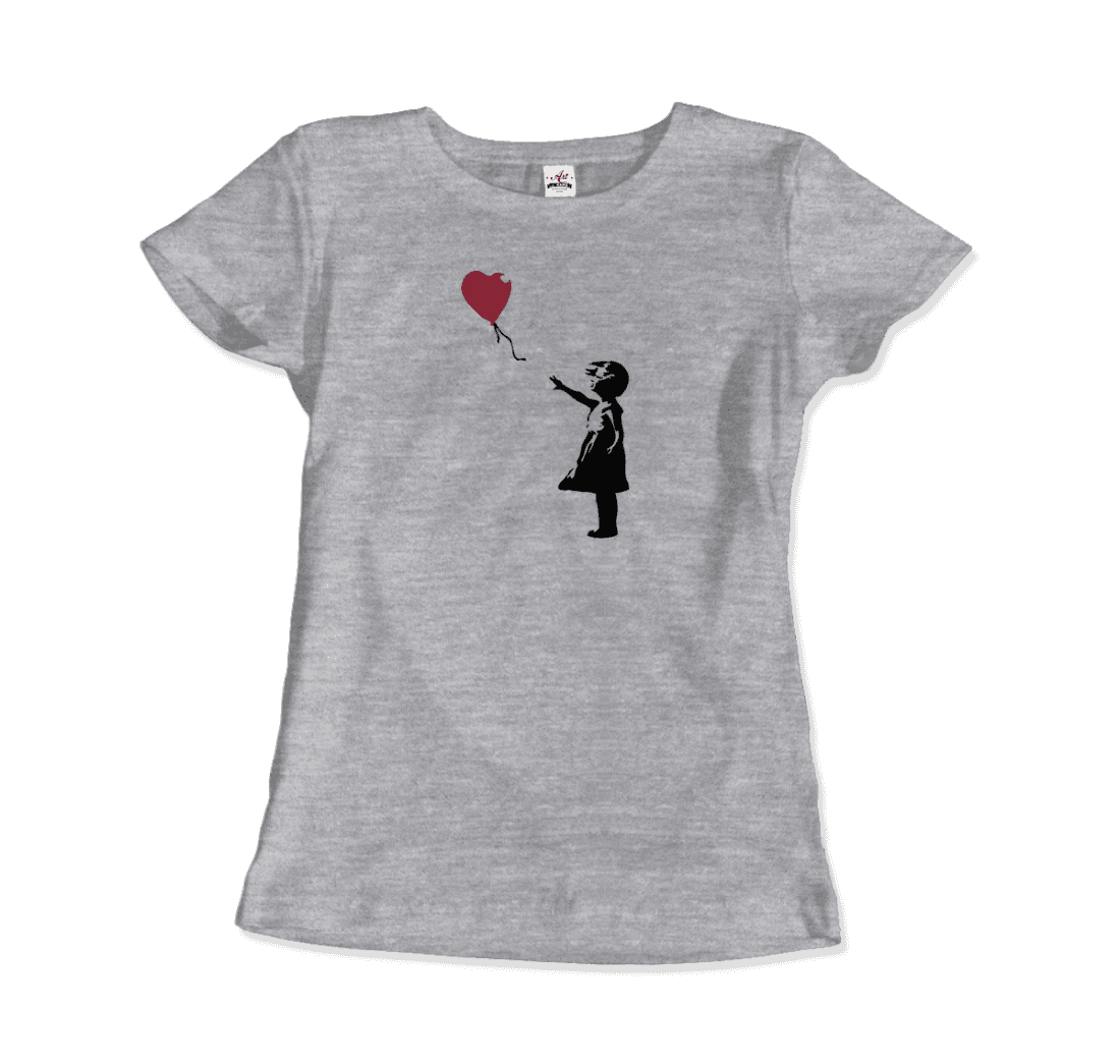 Banksy The Girl with a Red Balloon Artwork T-Shirt