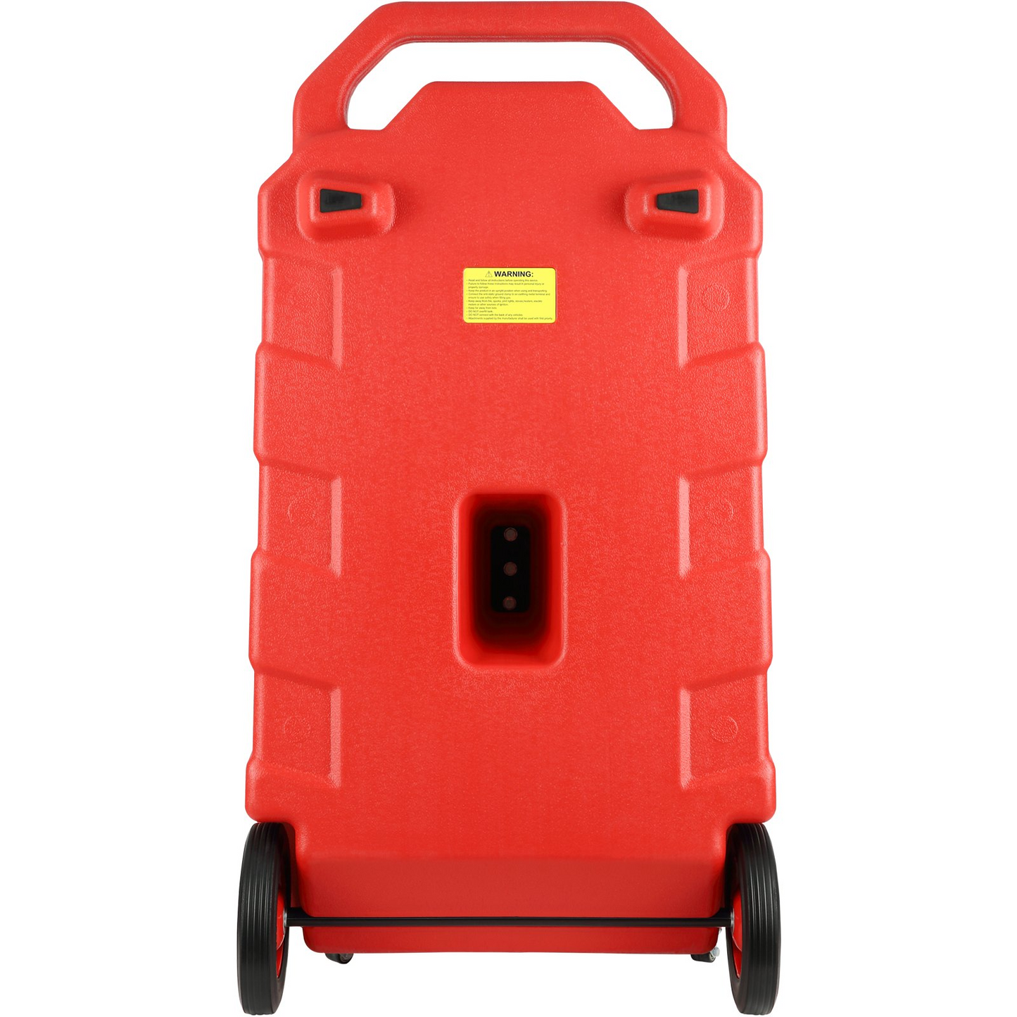 VEVOR Fuel Caddy, 32 Gallon, Portable Fuel Storage Tank On-Wheels with 12V DC Transfer Pump