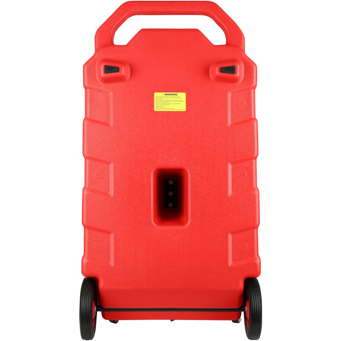 VEVOR Fuel Caddy, 32 Gallon, Portable Fuel Storage Tank On-Wheels, Red