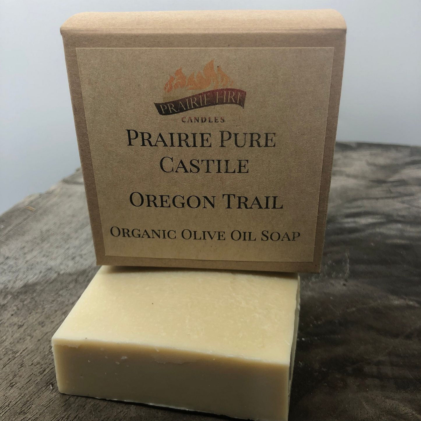 Oregon Trail Real Castile Organic Olive Oil Soap for Sensitive Skin - Dye Free - 100% Certified Organic Extra Virgin Olive Oil