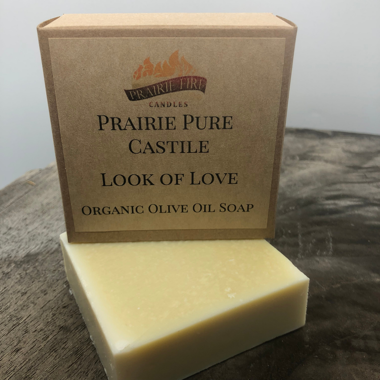 Look of Love Real Castile Organic Olive Oil Soap for Sensitive Skin - Dye Free - 100% Certified Organic Extra Virgin Olive Oil