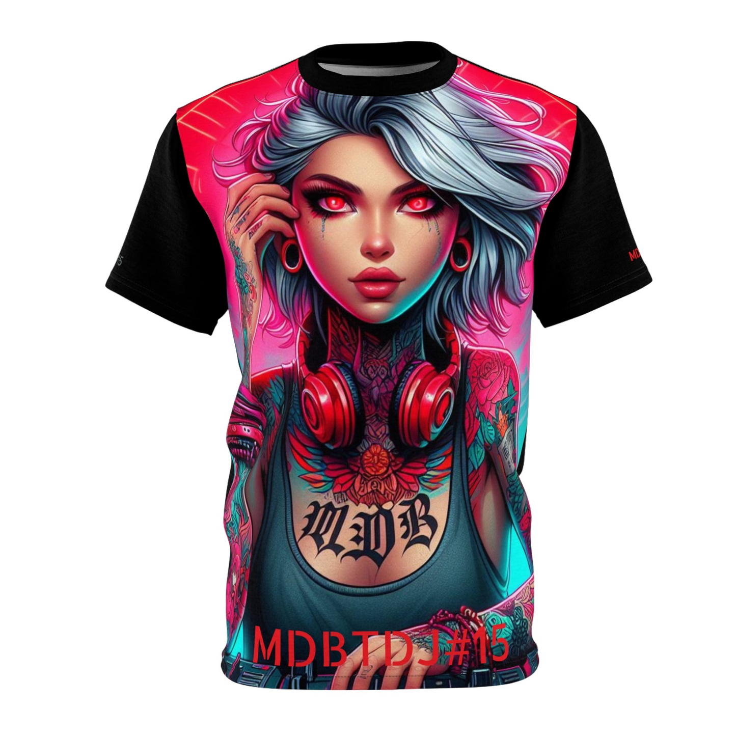 MDBTDJ#15 Premium Unisex Tee Shirt - Tattooed DJ's Limited Edition - Soft, Breathable, Stylish