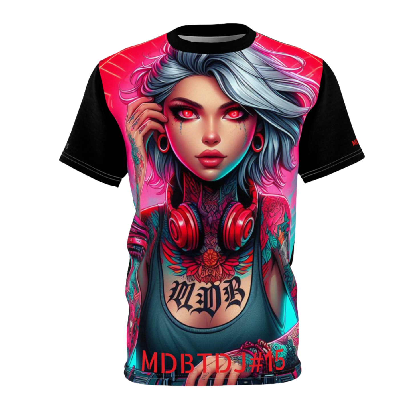 MDBTDJ#15 Premium Unisex Tee Shirt - Tattooed DJ's Limited Edition - Soft, Breathable, Stylish