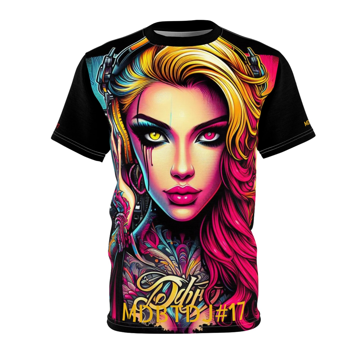 MDBTDJ#17 Premium Art Tee Shirt - Tattooed DJs Limited Edition - Unisex | Stylish & Breathable Casual Wear