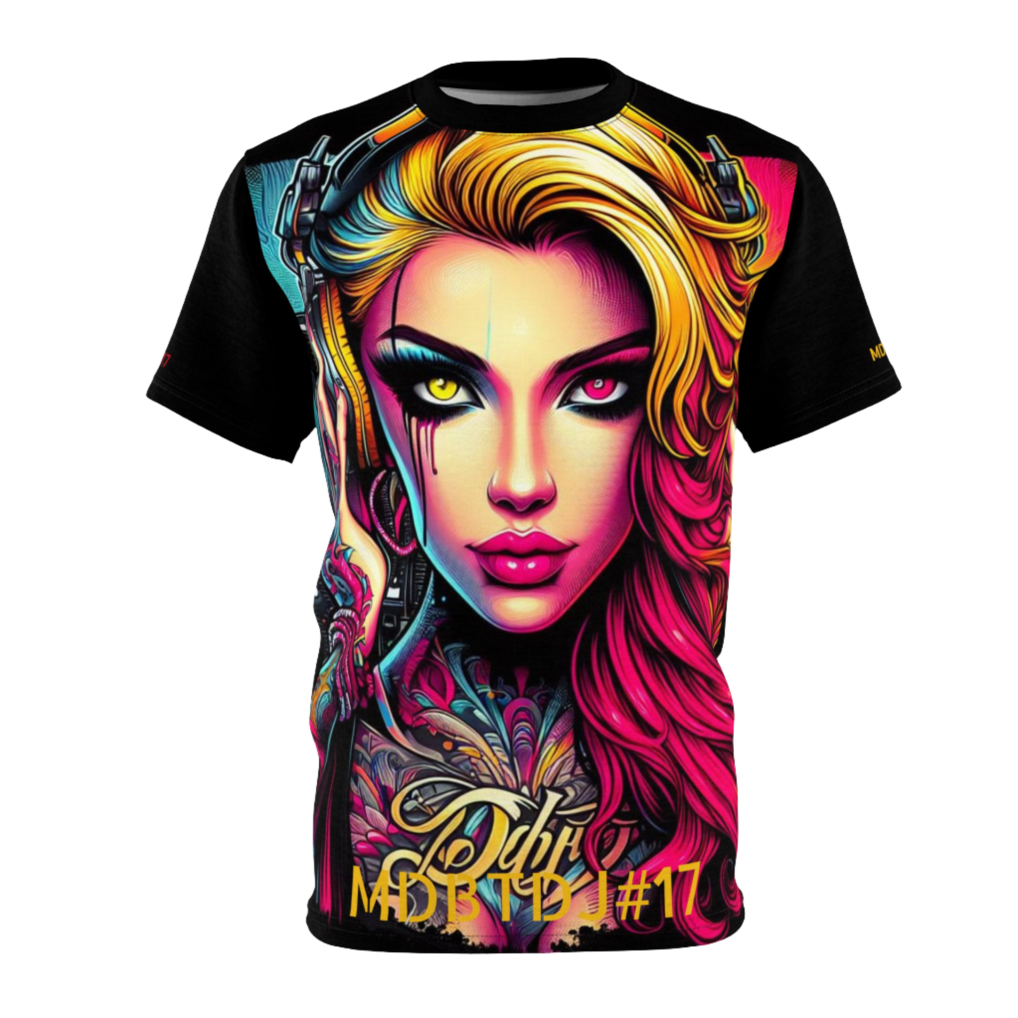 MDBTDJ#17 Premium Art Tee Shirt - Tattooed DJs Limited Edition - Unisex | Stylish & Breathable Casual Wear