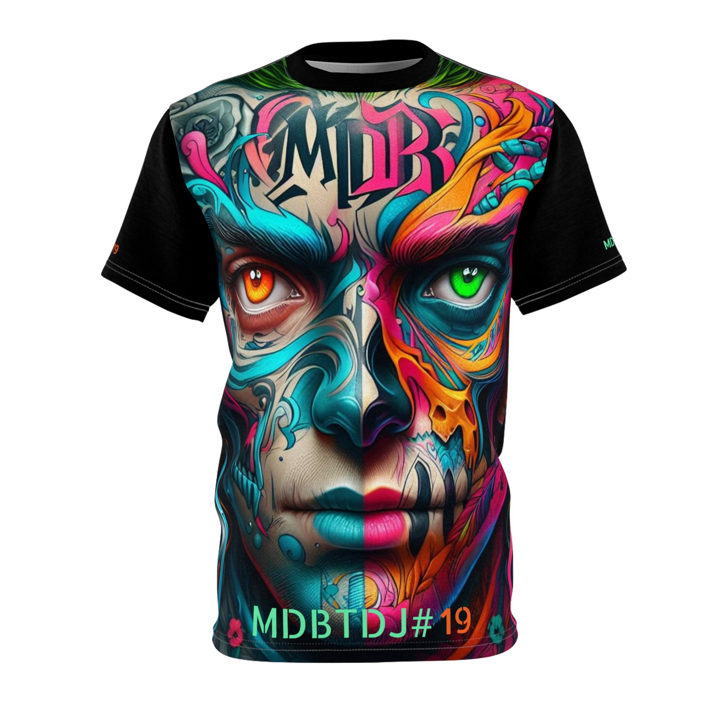 Premium Art Tee Shirt - Tattooed DJ's Limited Edition - Unisex Casual T-Shirt