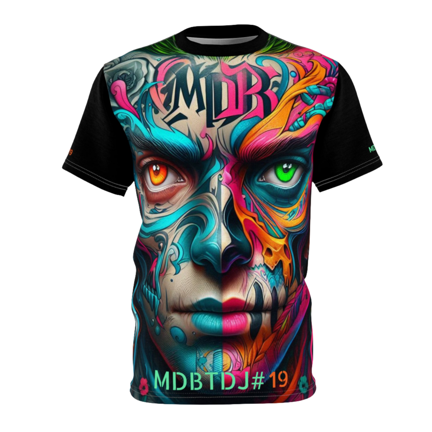 Premium Art Tee Shirt - Tattooed DJ's Limited Edition - Unisex Casual T-Shirt