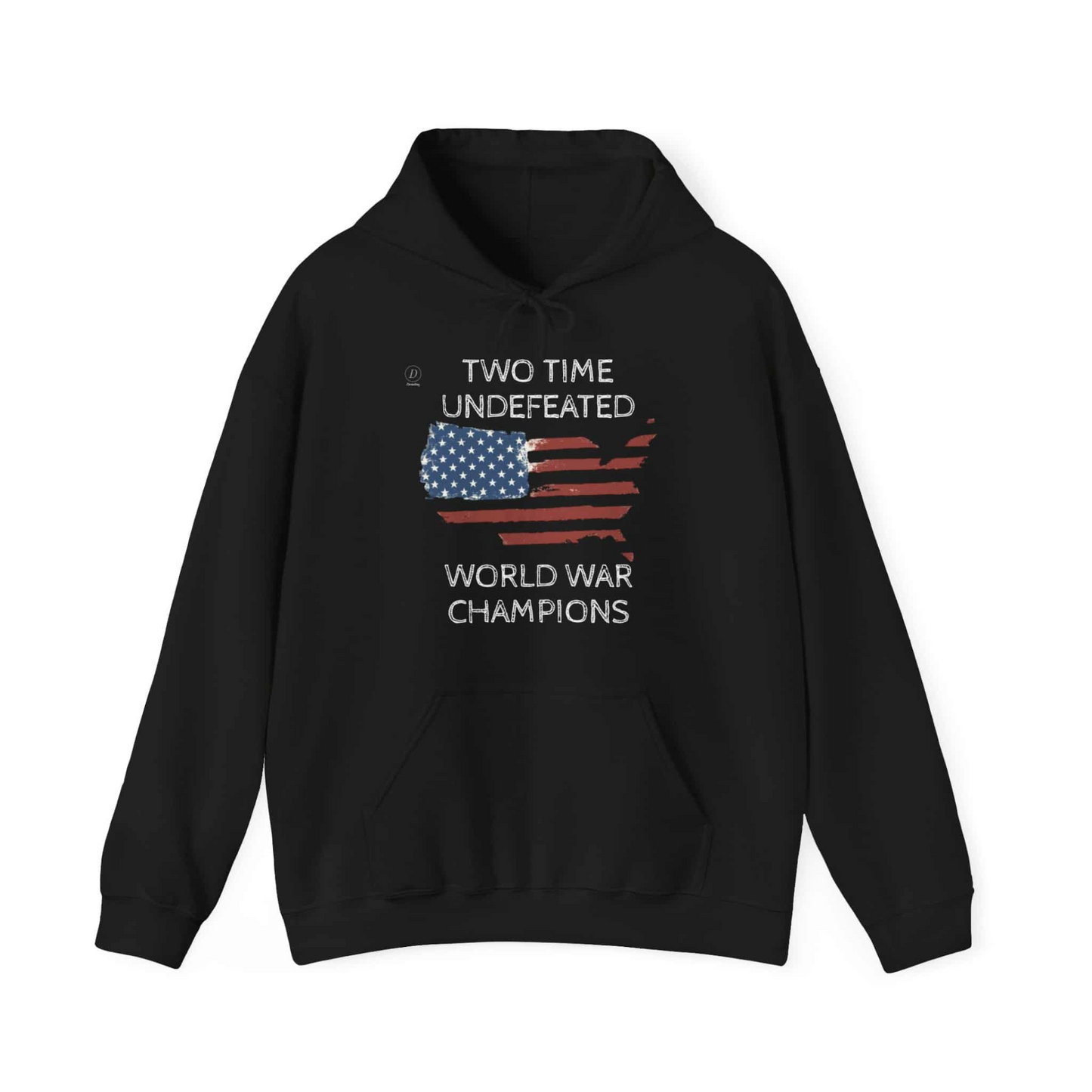 Undefeated World War Champions Heavy Blend™ Hooded Sweatshirt - Cozy, Stylish, and Durable