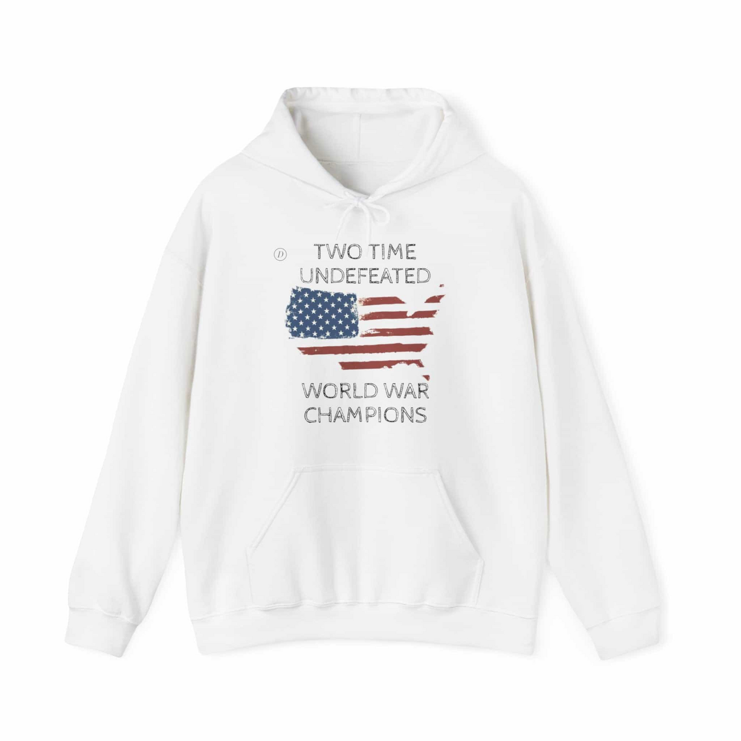 Undefeated World War Champions Heavy Blend™ Hooded Sweatshirt - Cozy, Stylish, and Durable