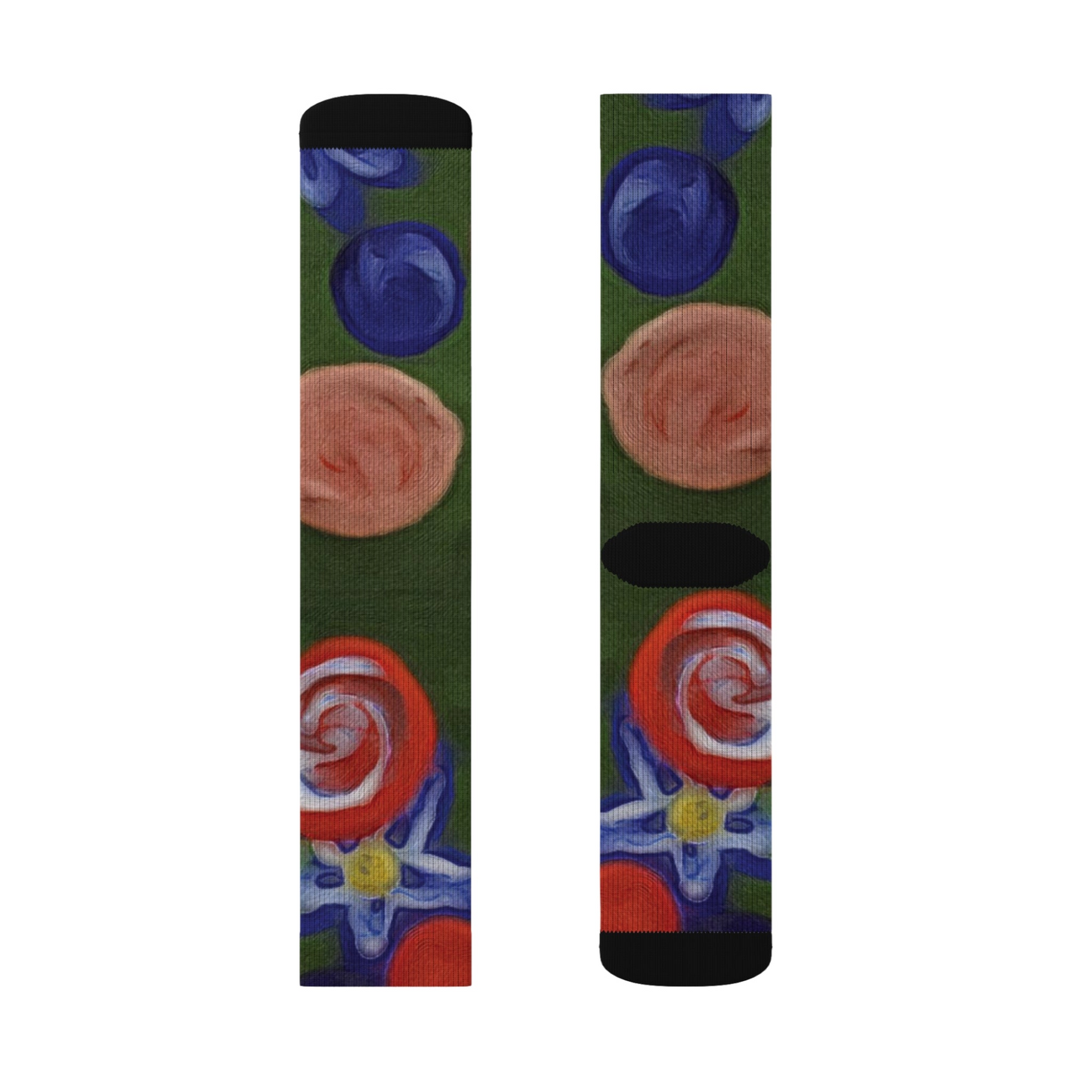 Sublimation Socks - 'Blobs' | Stylish & Comfortable Unisex Socks