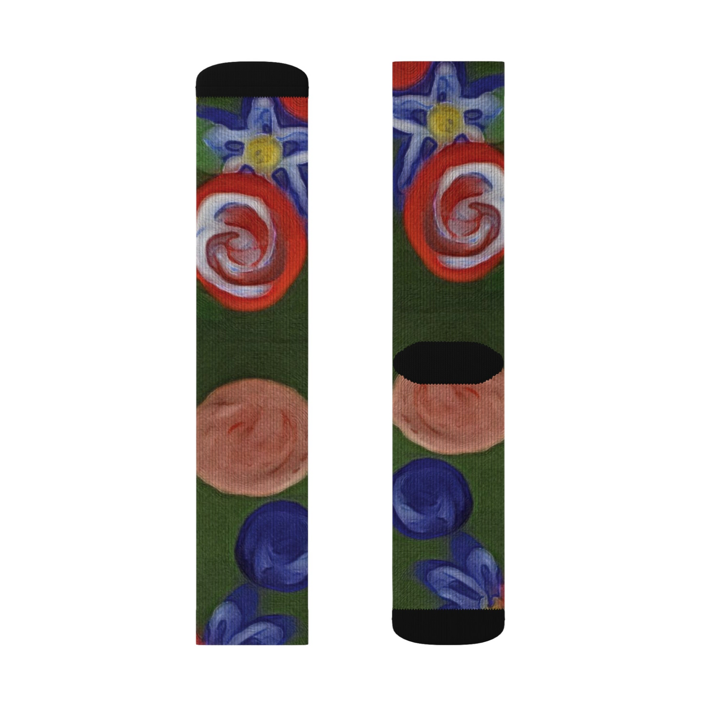 Sublimation Socks - 'Blobs' | Stylish & Comfortable Unisex Socks