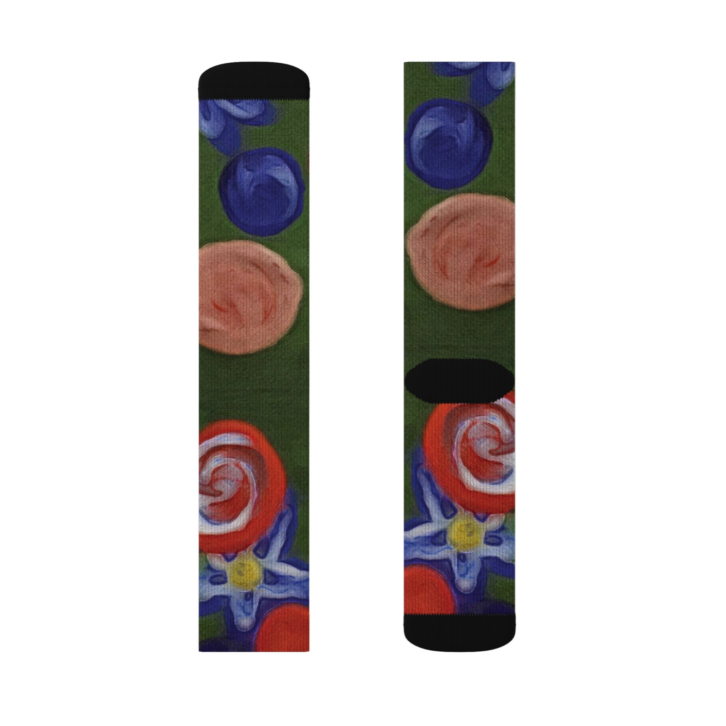 Sublimation Socks - 'Blobs' | Stylish & Comfortable Unisex Socks