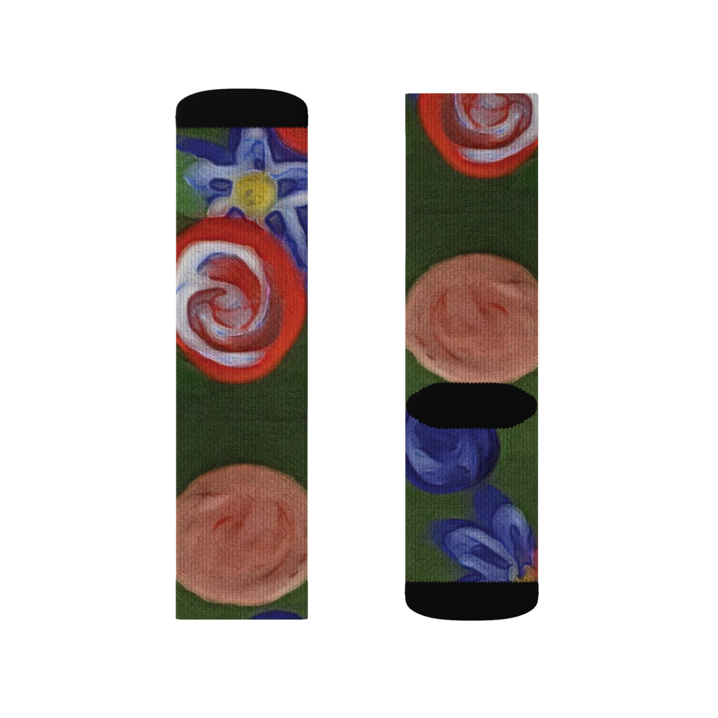 Sublimation Socks - 'Blobs' | Stylish & Comfortable Unisex Socks